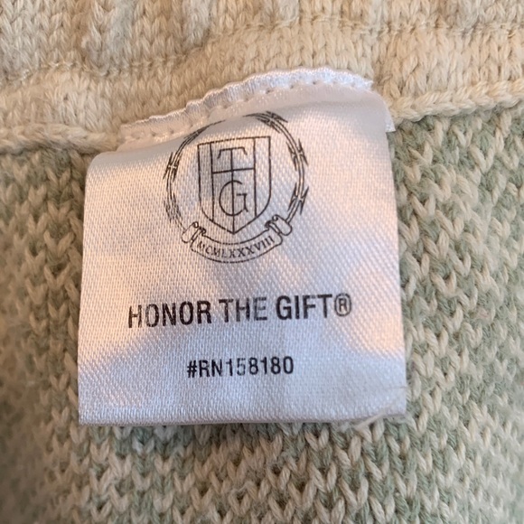 HONOR THE GIFT Jungle Jacquard  Women’s Knit Shorts 100% Cotton NWOT. - Picture 6 of 7